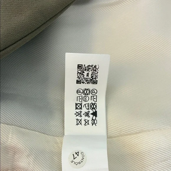 Zara Olive Blazer with Single Button - Picture 5 of 7